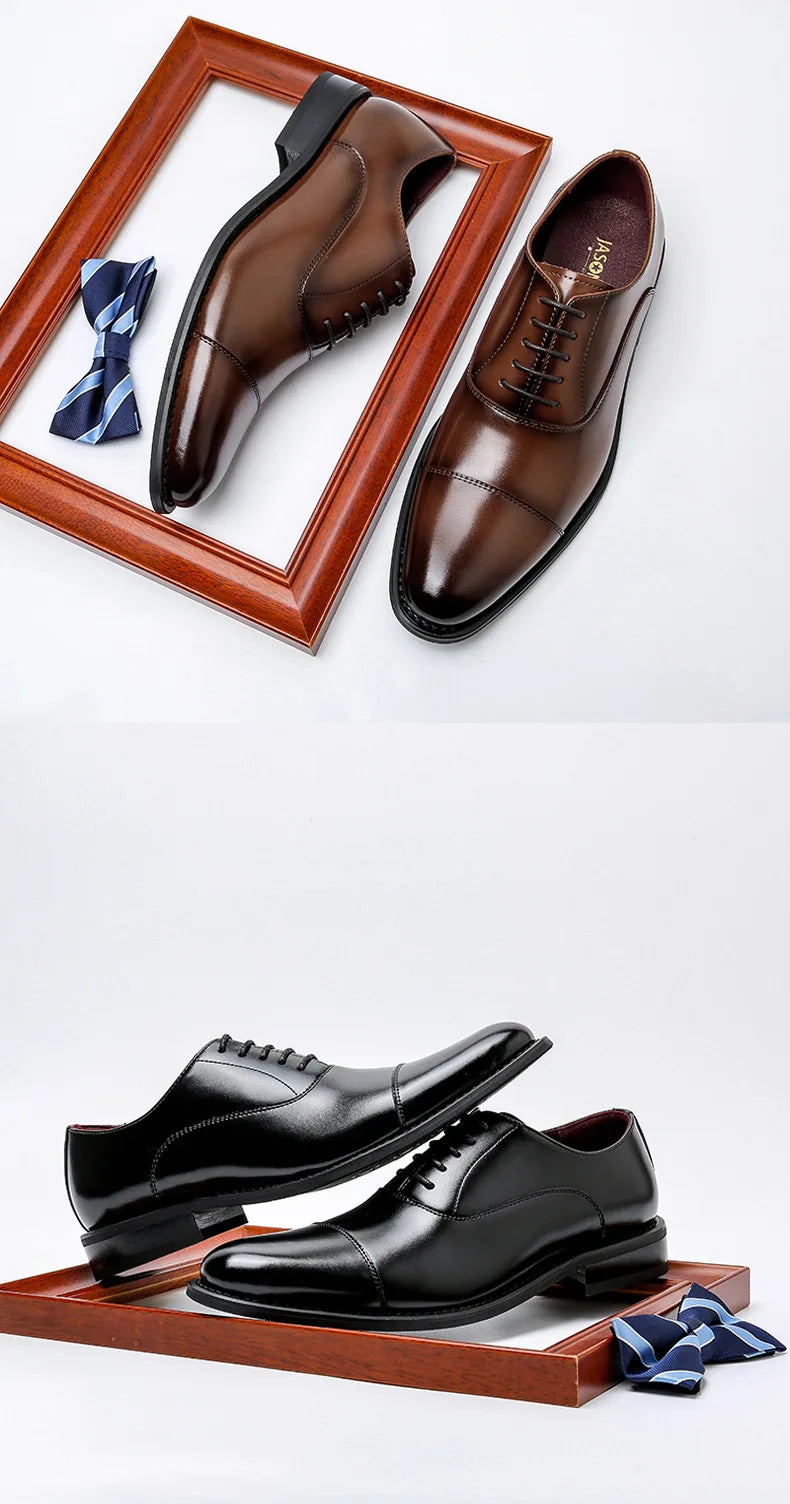 Italian Handmade Genuine Cow Leather Oxford
