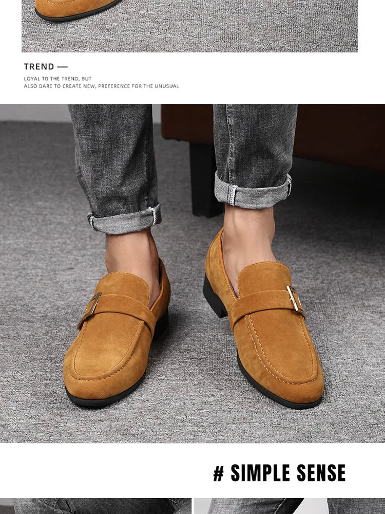 Casual Faux Suede Loafers