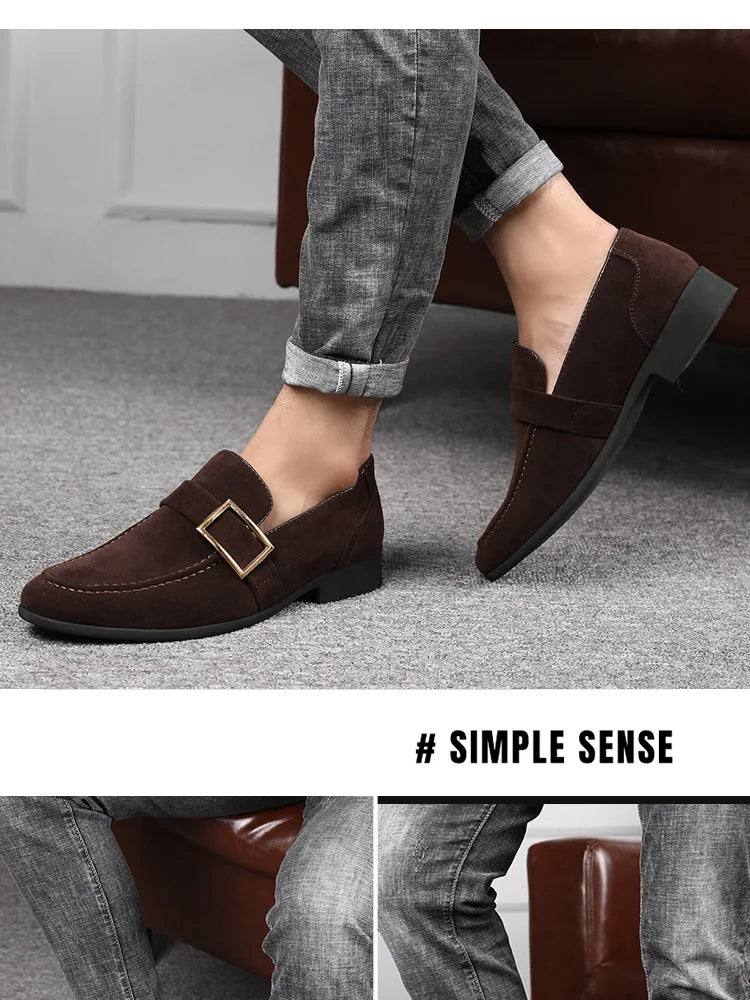 Casual Faux Suede Loafers