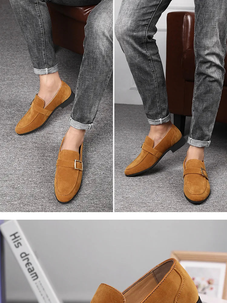 Casual Faux Suede Loafers