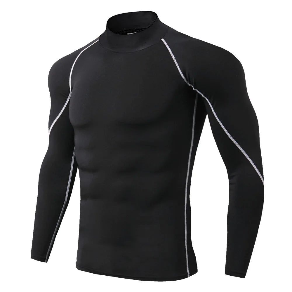 Quick Dry Long Sleeve Compression Sport T-shirt