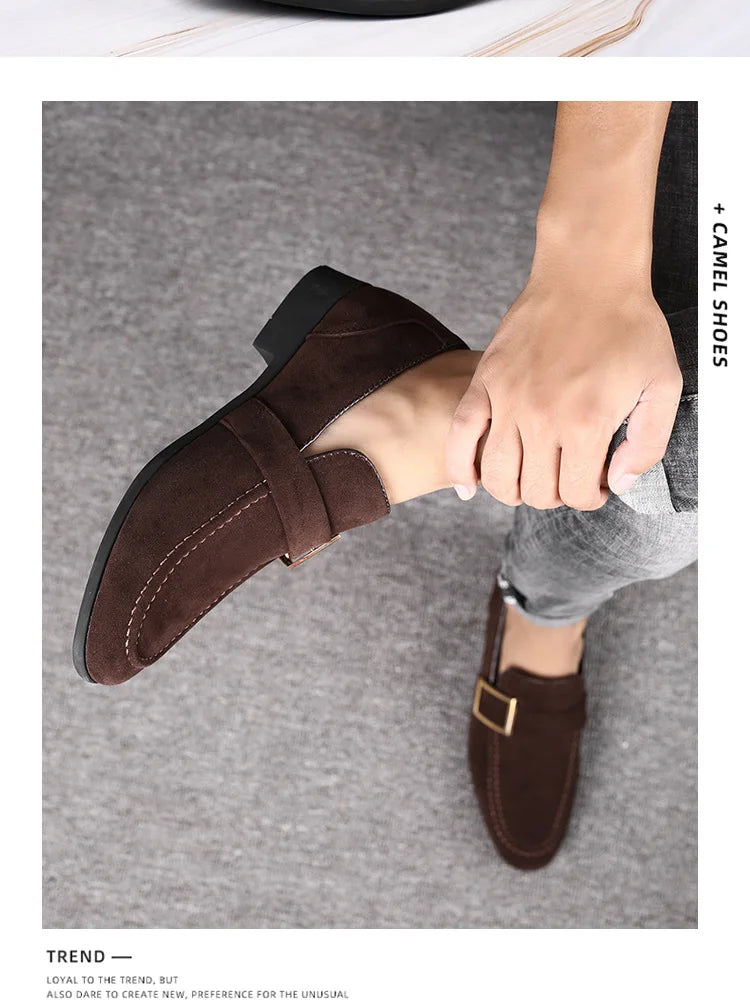 Casual Faux Suede Loafers