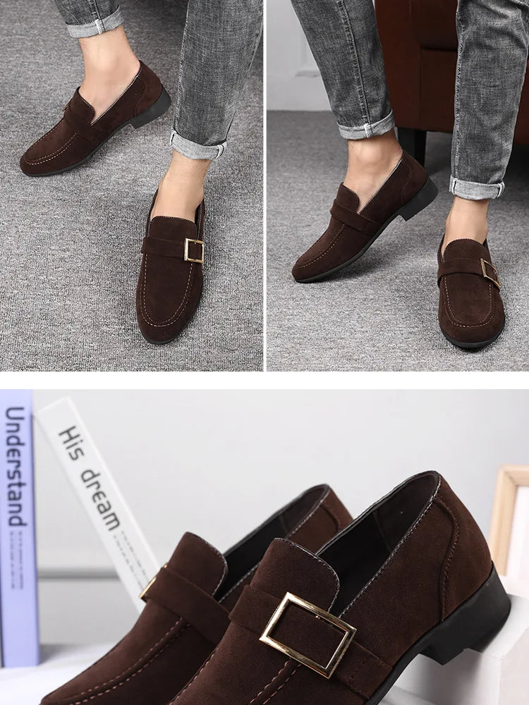Casual Faux Suede Loafers