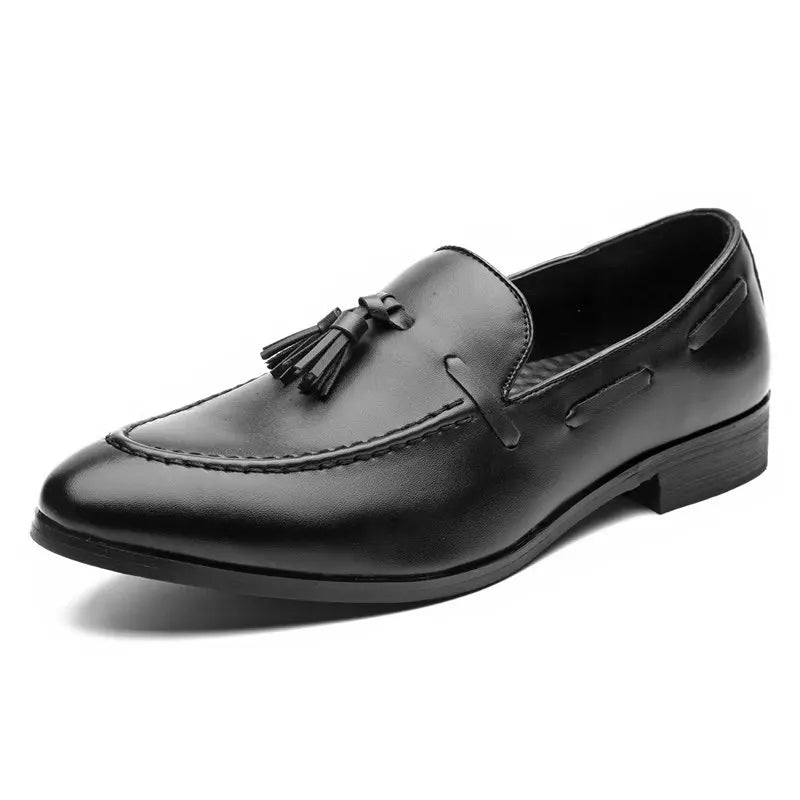 Tassel Leather Loafers