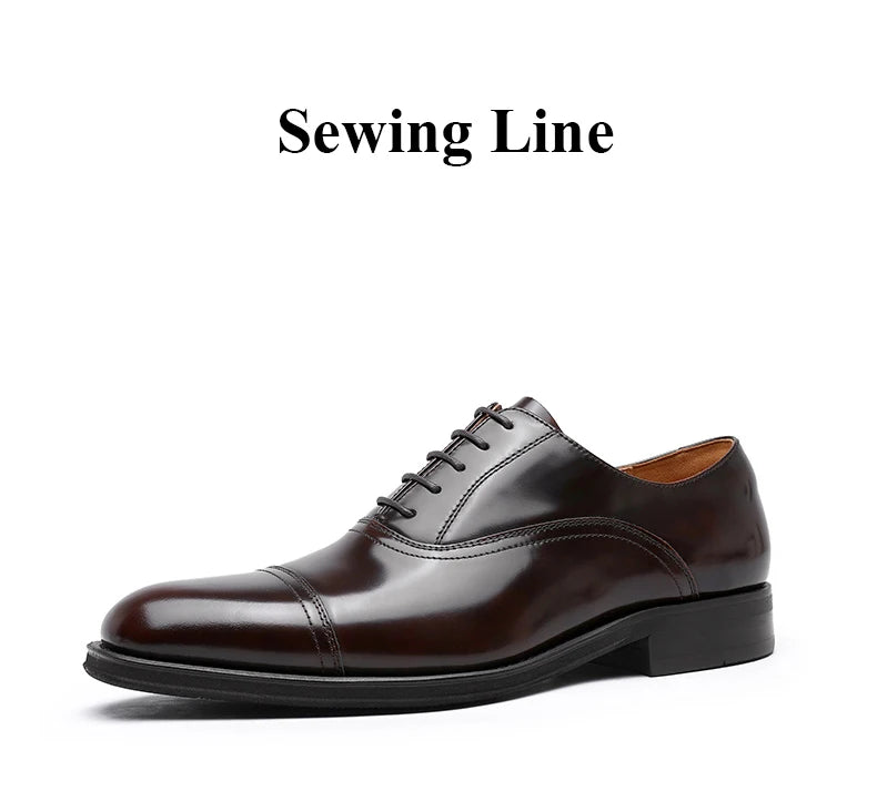 DESAI Genuine Leather Classic Italian Oxfords