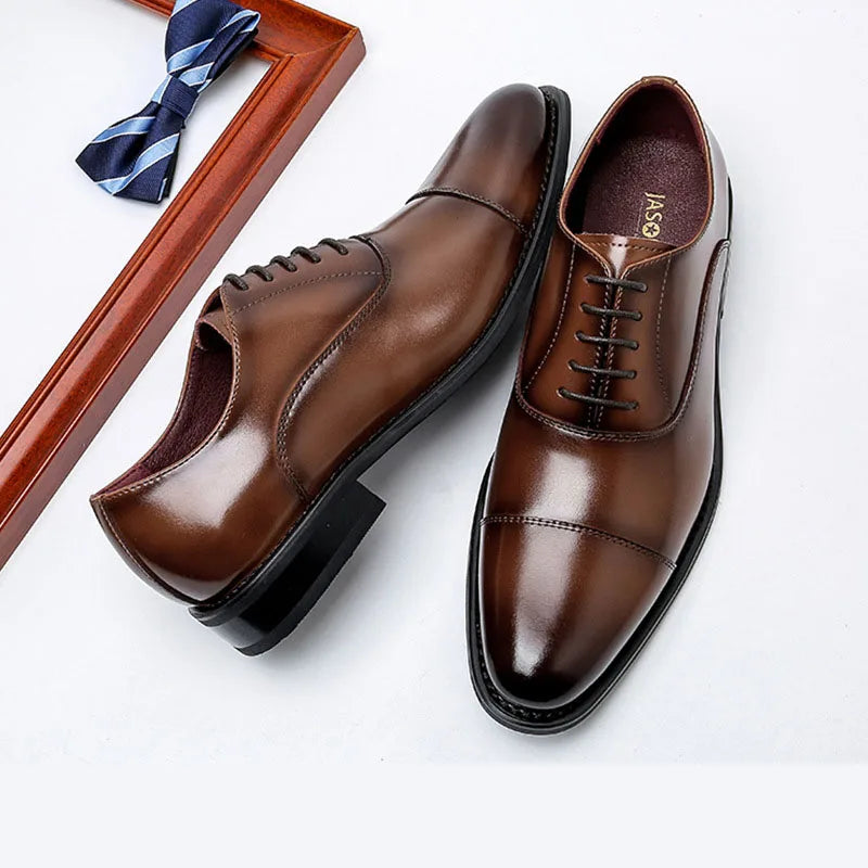 Italian Handmade Genuine Cow Leather Oxford