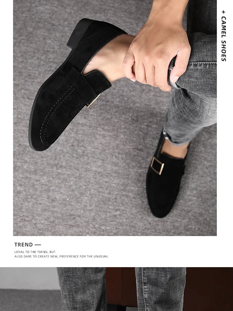 Casual Faux Suede Loafers