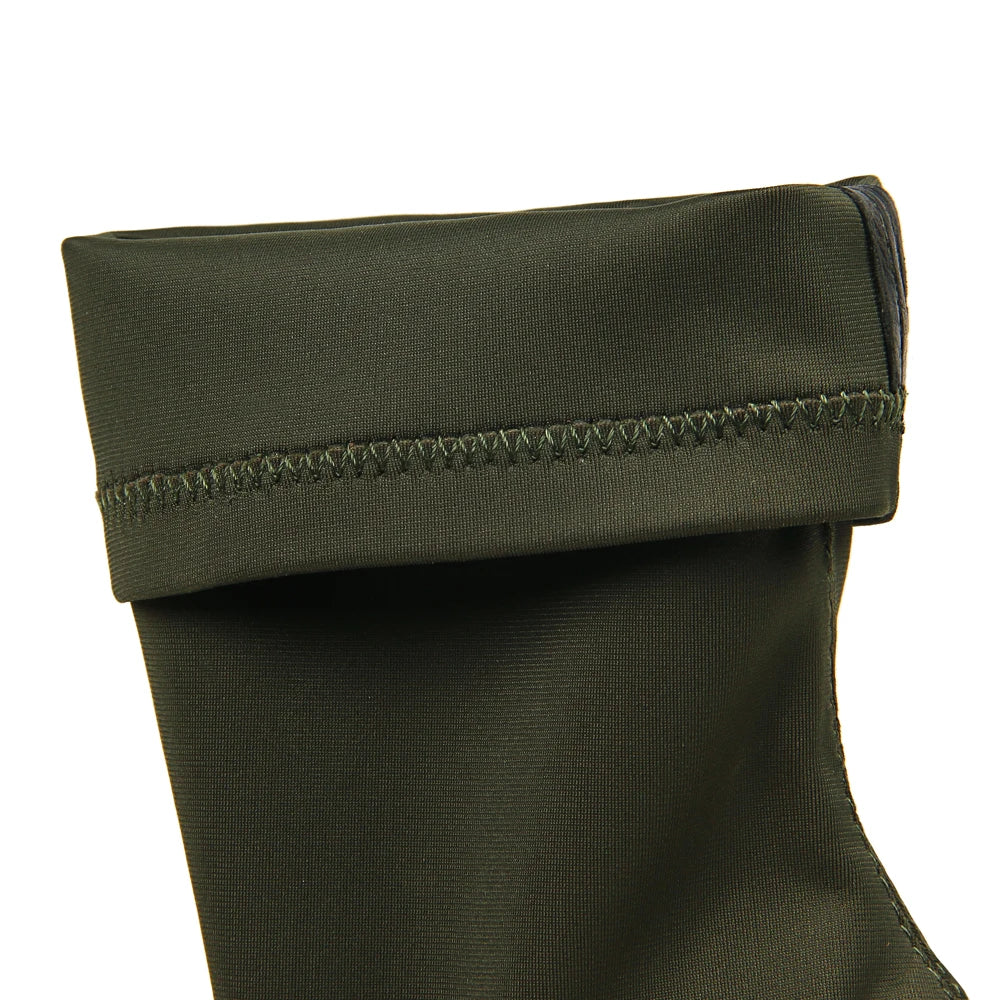 Balck Pointed Toe Elastic Heels