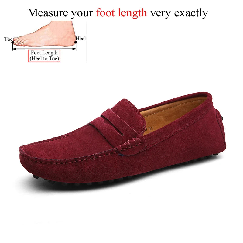 Casual Slip On Leather Loafers