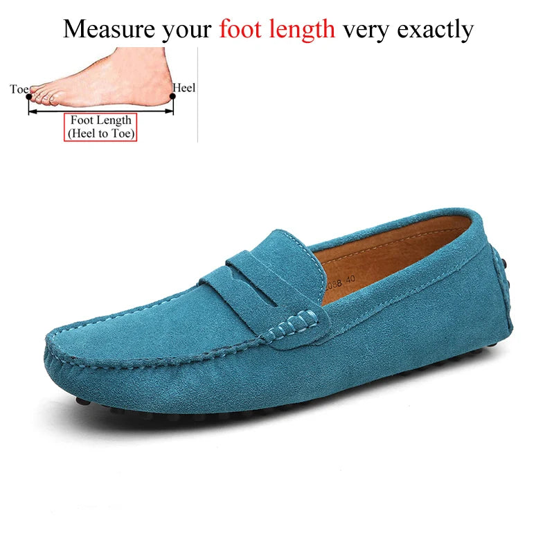 Casual Slip On Leather Loafers
