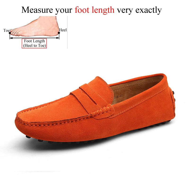 Casual Slip On Leather Loafers