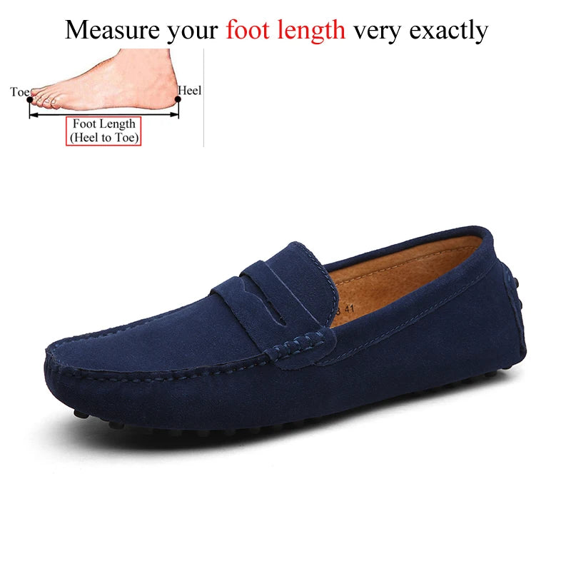 Casual Slip On Leather Loafers