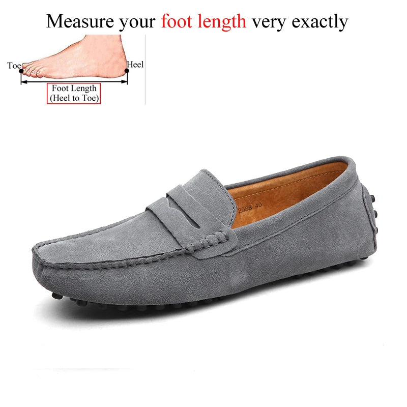 Casual Slip On Leather Loafers