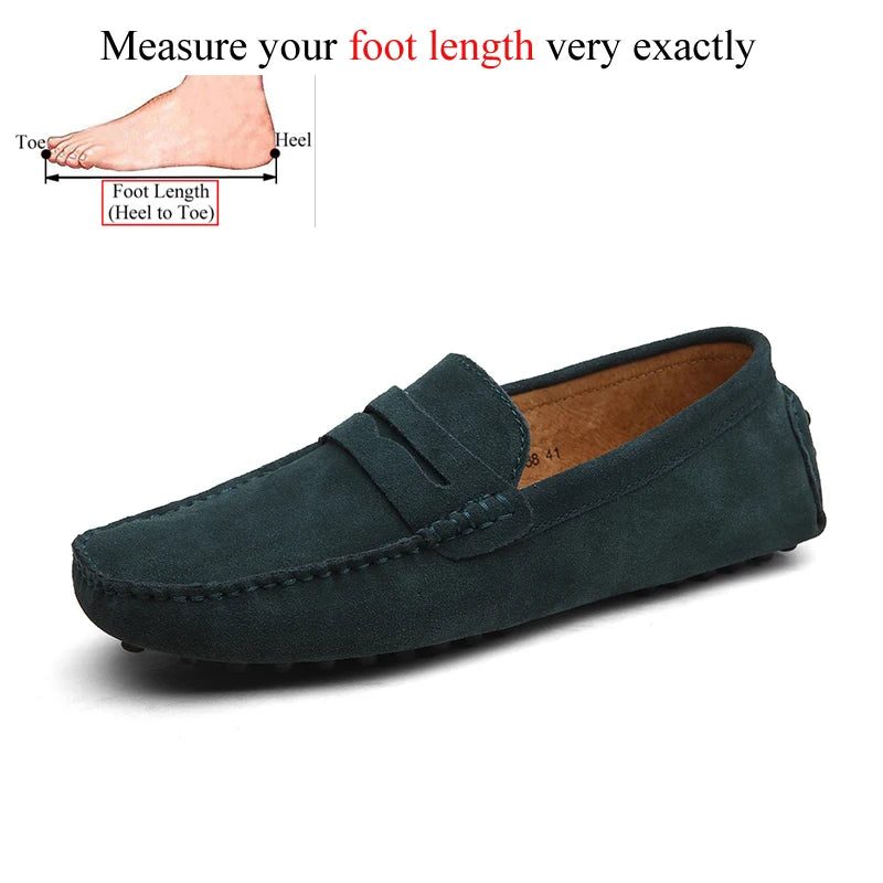 Casual Slip On Leather Loafers