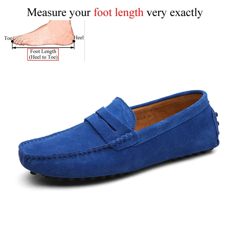 Casual Slip On Leather Loafers