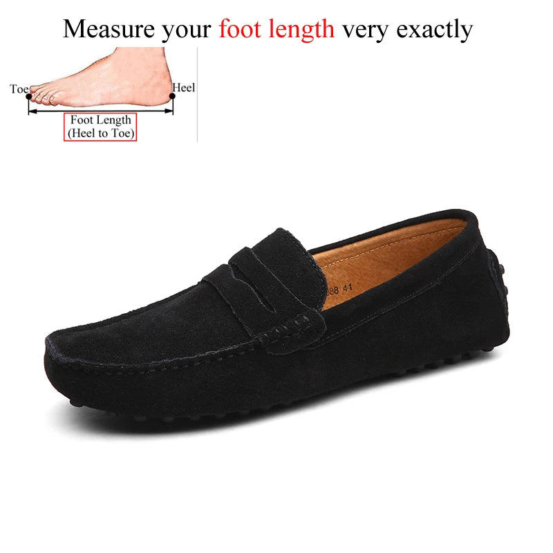 Casual Slip On Leather Loafers