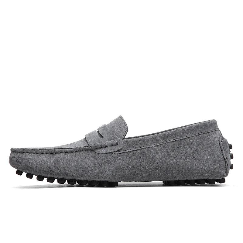 Casual Slip On Leather Loafers