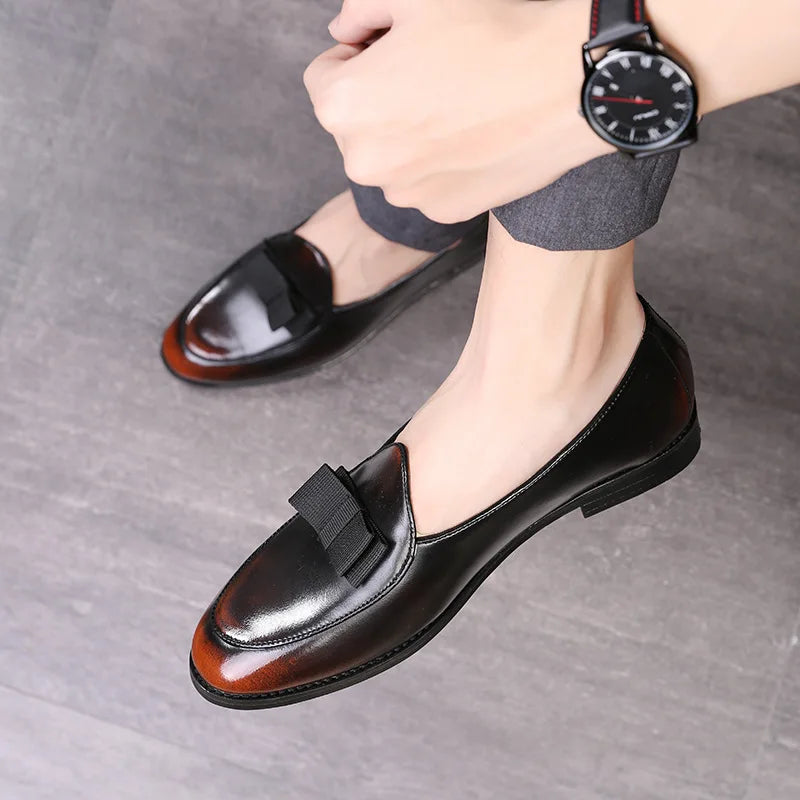 Handmade Retro Double Monk Buckle Straps Leather