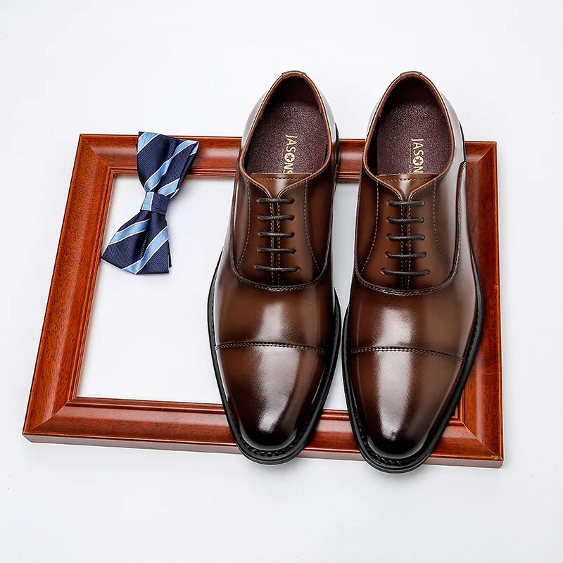 Italian Handmade Genuine Cow Leather Oxford