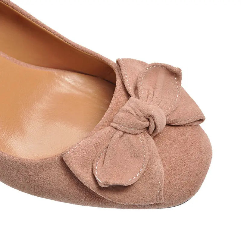 Suede Comfortable Professional High Heels