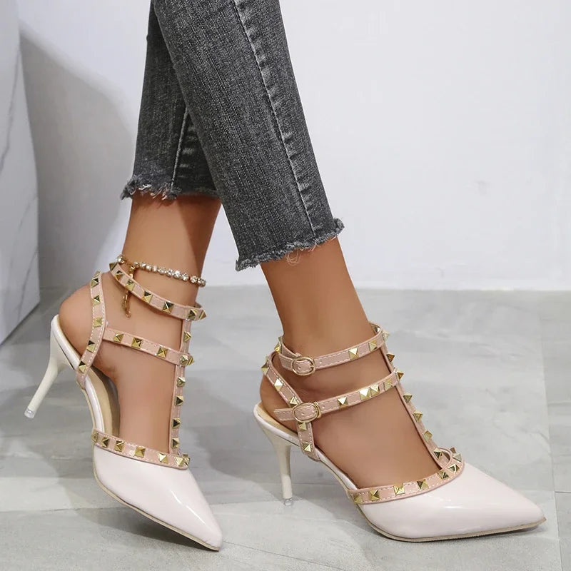 Ladies Pointed Toe High Heels Shoes