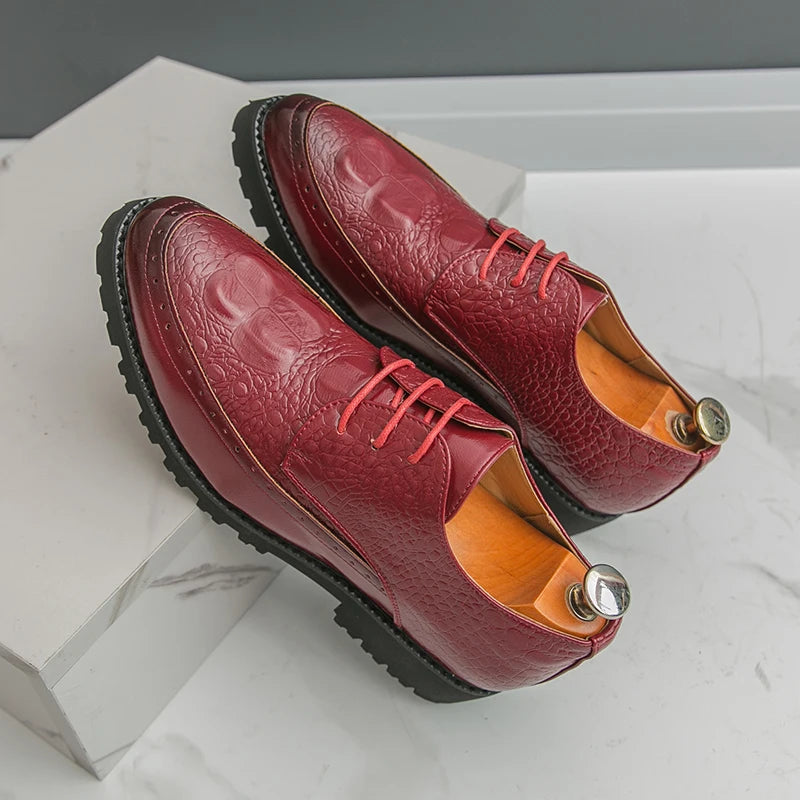 Casual Leather Pointed Toe