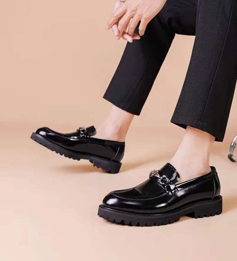 Horse Street Buckle Oxford Shoes