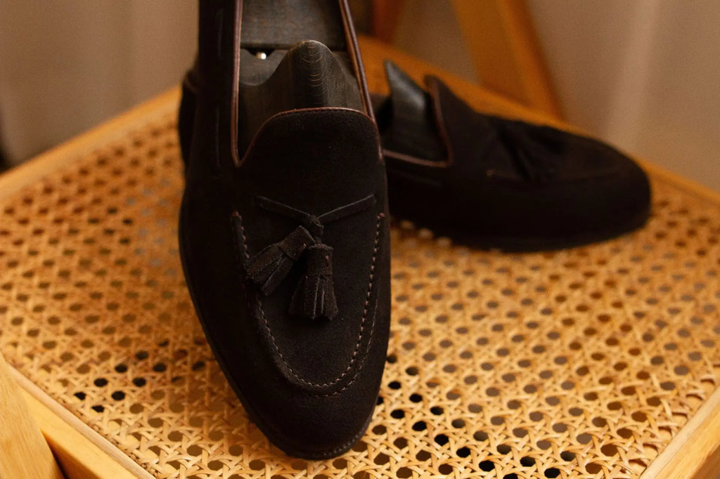 Genuine Leather Loafer Shoes for Men Handmade British Trendy Lazy Casual Shoes New Versatile