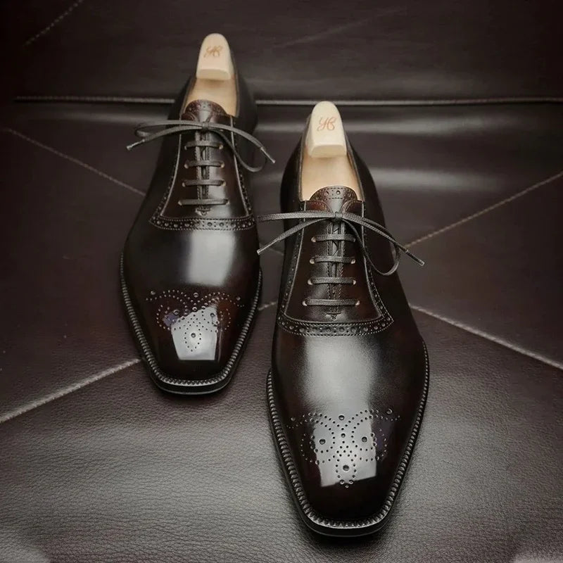Lace-up Brogue Oxfords