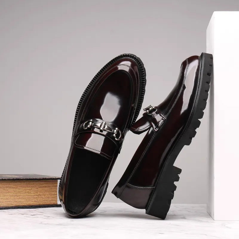 Horse Street Buckle Oxford Shoes