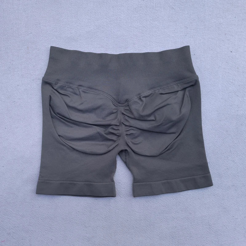 Low Ribbed Band Yoga Shorts