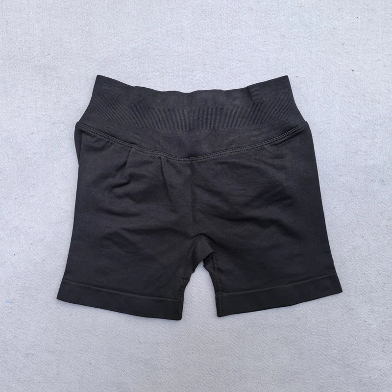 Low Ribbed Band Yoga Shorts