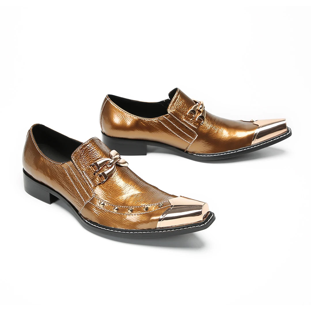 Classic Buckle Stage Shoes