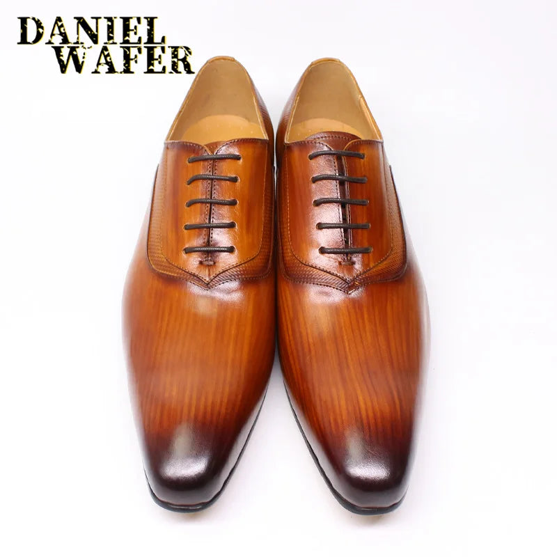 Genuine Handmade Leather Oxford