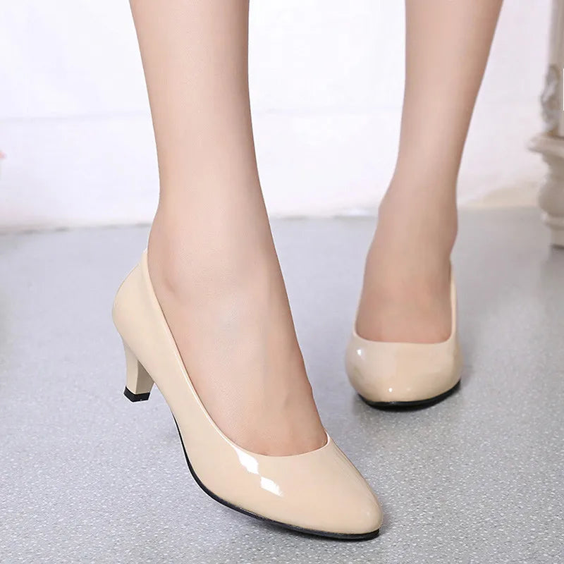 Ladies Pumps Medium Sexy High Heels