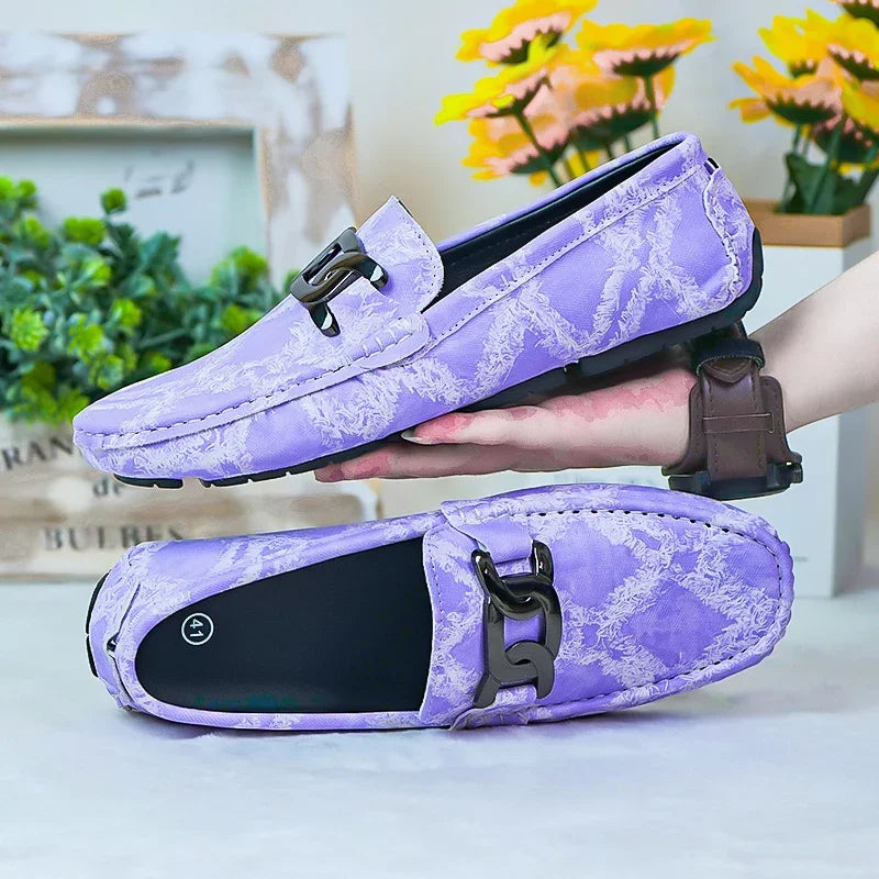 MAEDEF Men Bright Loafers