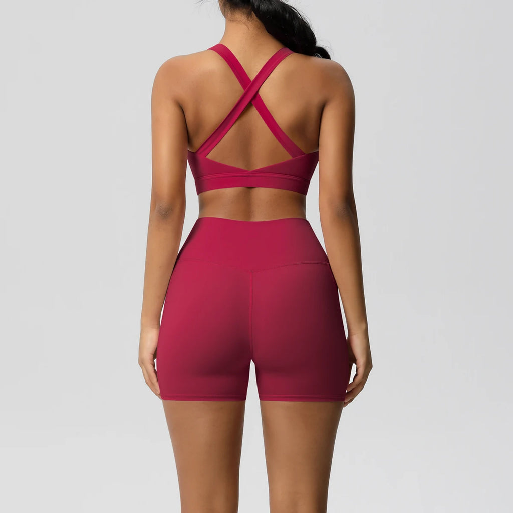 2PCS Sportswear With Pockets Yoga Set