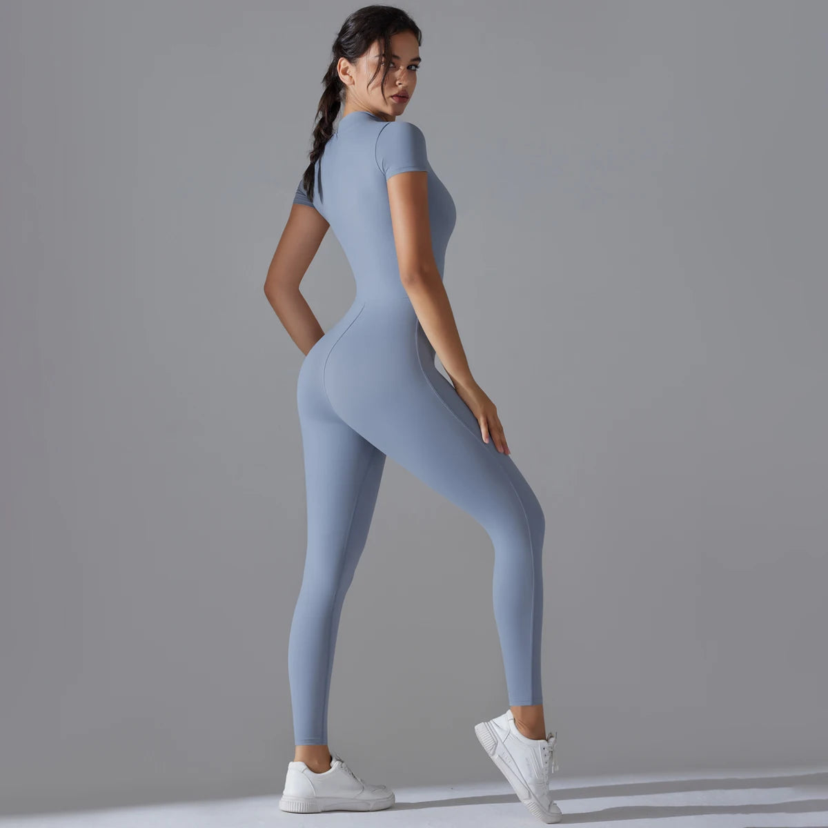 Women Fitness Sports Bodysuit Yoga Suit  Breathable Quick Dry