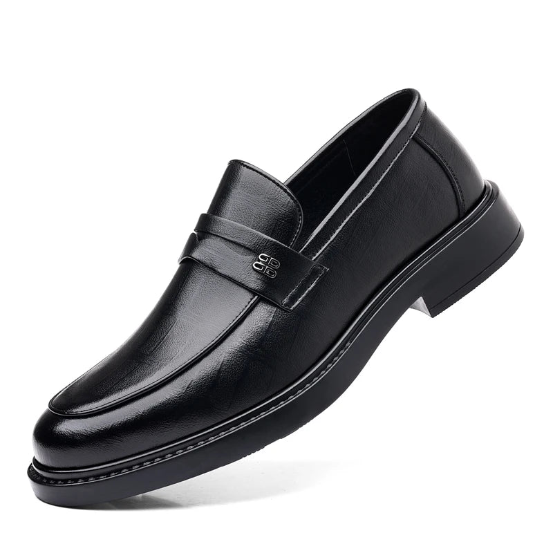 Italian Handmade Genuine Leather Slip-on Loafers