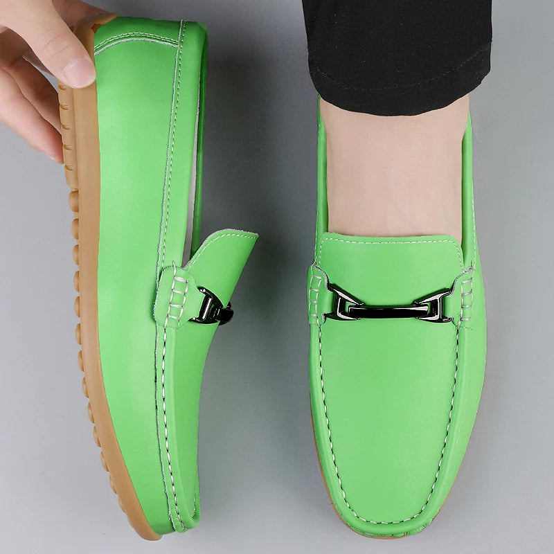Casual Pink UNISEX Penny Loafers