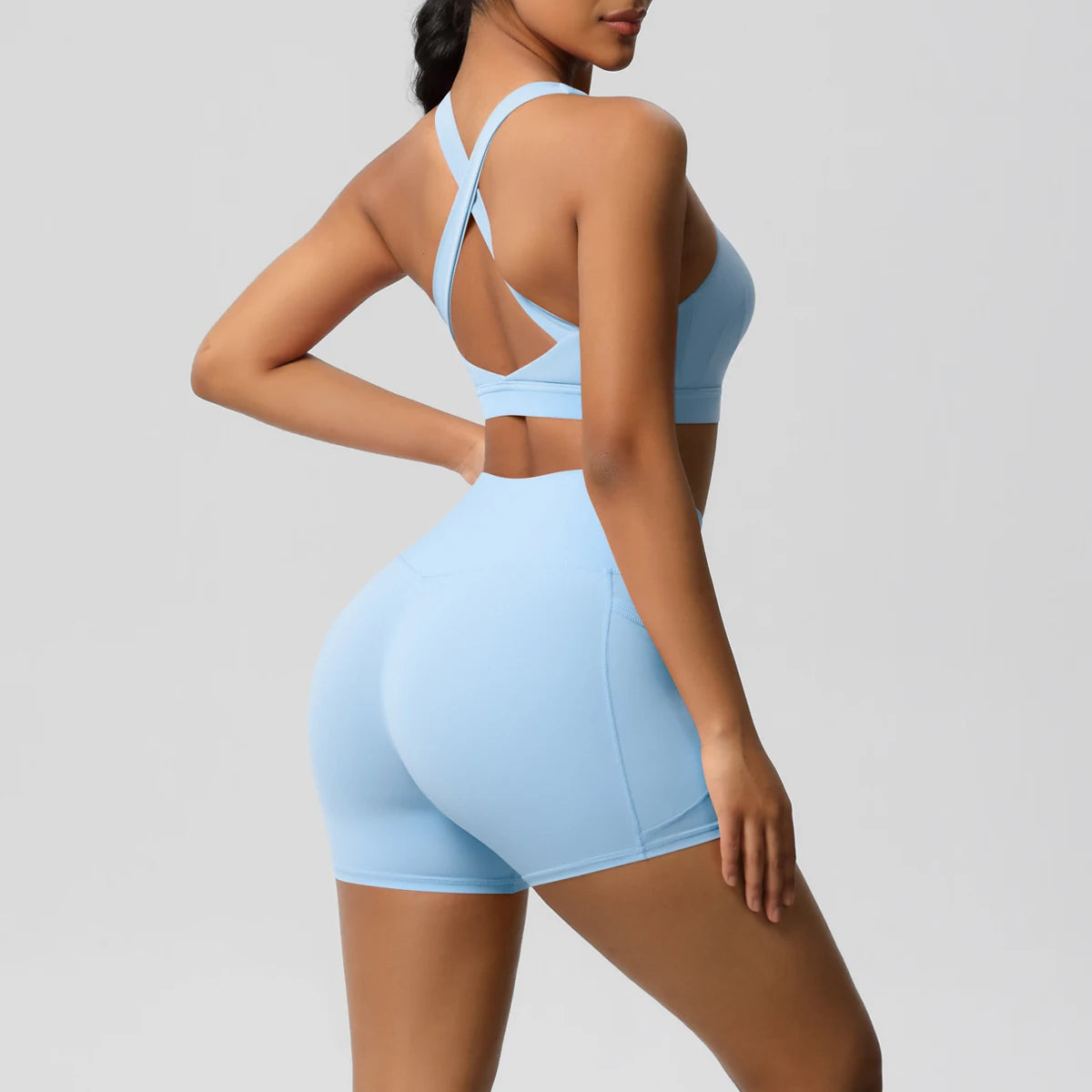 2PCS Sportswear With Pockets Yoga Set