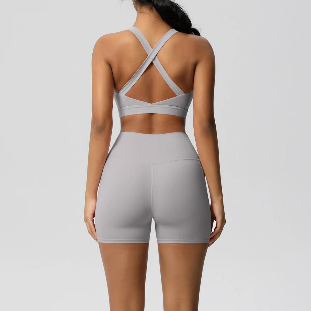 2PCS Sportswear With Pockets Yoga Set