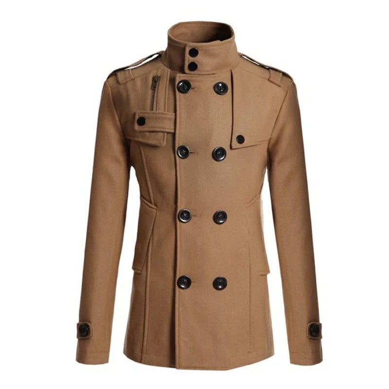 Long Woolen Overcoat High Street Top Coat