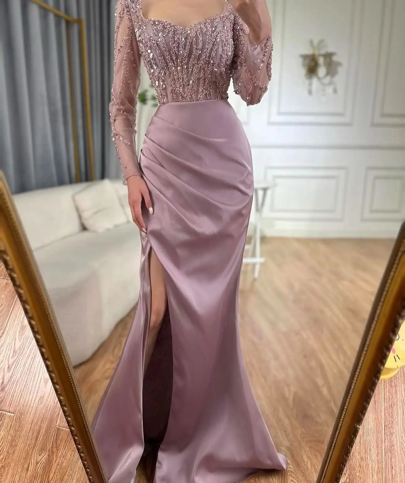 Glamorous Evening Formal Occasion Dress