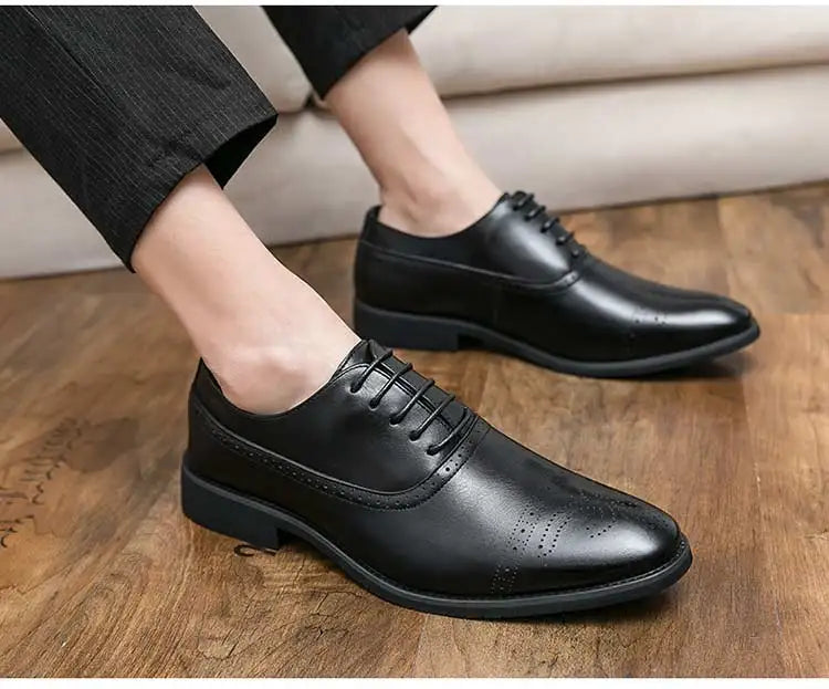Lace-up Brogue Oxfords