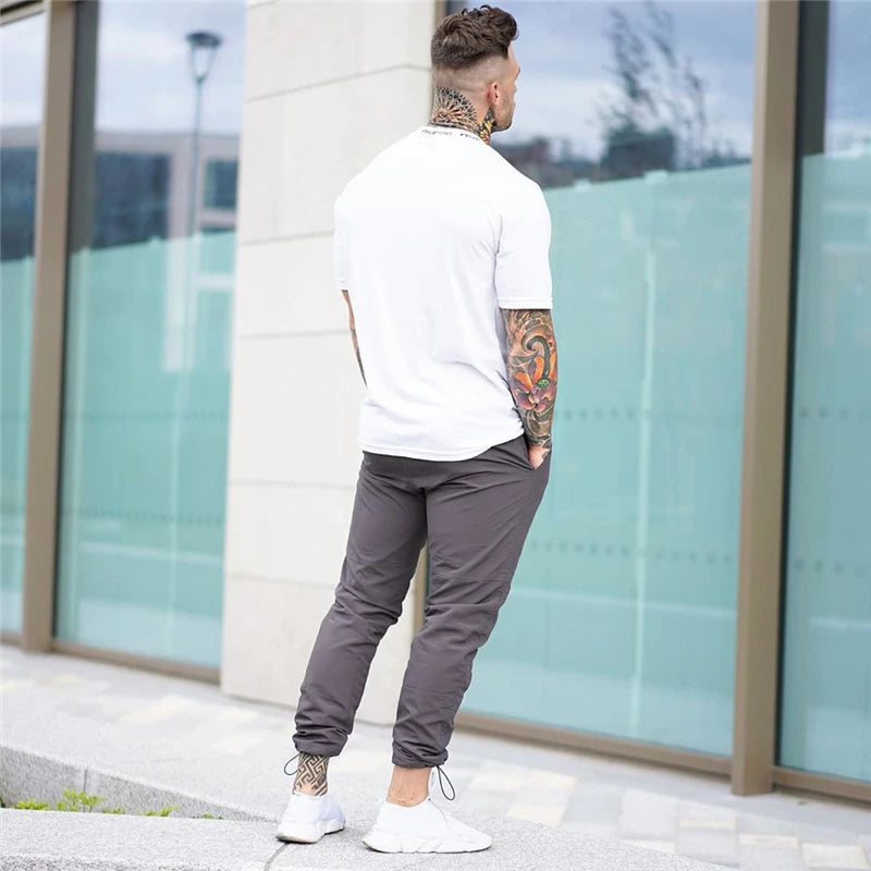 Short sleeve Casual Slim Cotton T-shirt