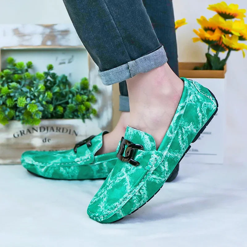 MAEDEF Men Bright Loafers