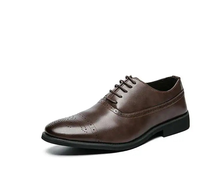 Lace-up Brogue Oxfords