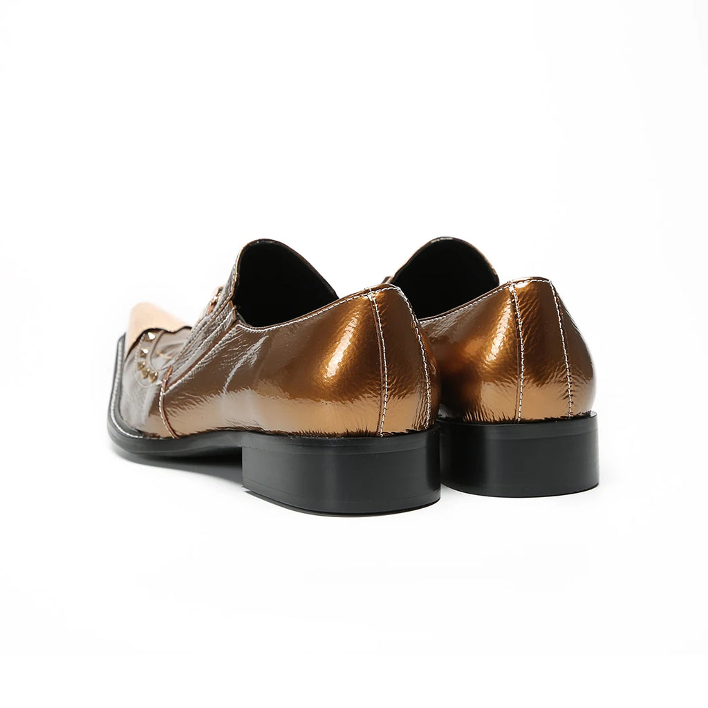 Classic Buckle Stage Shoes