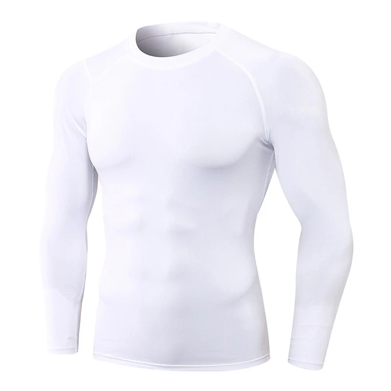 1/4 Pieces Pack Long Sleeve Quick Dry Compression Shirts